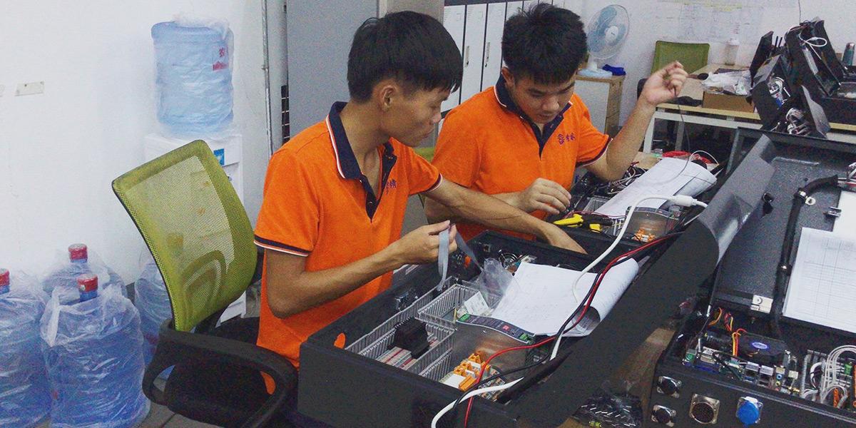 非標設備裝配作業